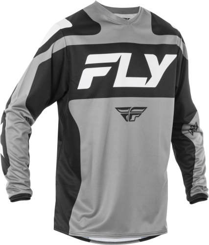 Fly Racing - Fly Racing F-16 Riding Jersey - 378-9222X - Gray/Black/White - 2XL