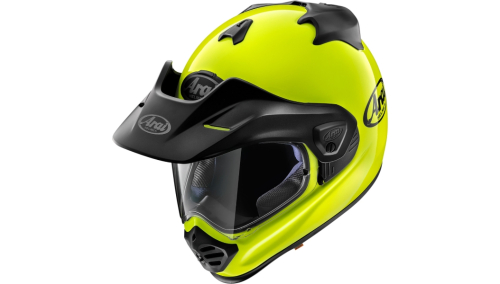 Arai Helmets - Arai Helmets XD-5 Solid Helmet - 0140-0301 - Fluorescent Yellow - Small