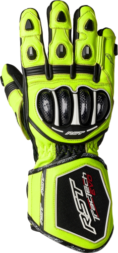 RST - RST Tractech EVO 4 Gloves - 102666N.YEL-09 - Neon Yellow/Black/Black - 9
