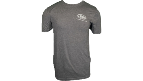 Arai Helmets - Arai Helmets Arai Helmet Short Sleeve T-Shirt - 121563 - Dark Heather Gray - Small