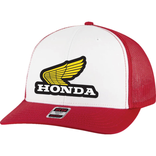 Factory Effex - Factory Effex Honda Classic Snapback Hat - 27-86302 - Red/White - OSFM
