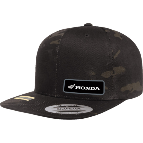 Factory Effex - Factory Effex Honda Snapback Hat - 27-86304 - Camo Black - OSFM