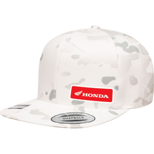 Factory Effex - Factory Effex Honda Snapback Hat - 27-86306 - White Camo - OSFM