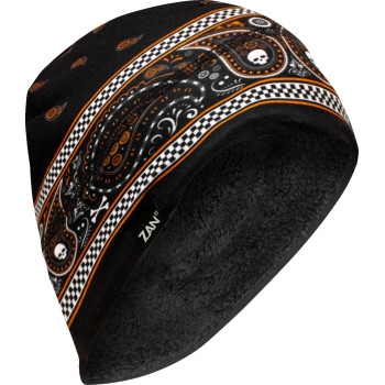 Zan Headgear - Zan Headgear Helmet Liner - WHLH197 - Black/Orange - OSFA