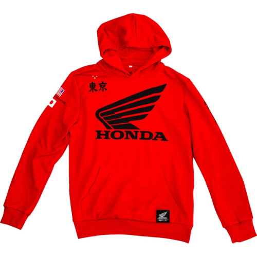 DCOR - DCOR Honda Factory Sweatshirt - 85-208-2 - Red - Medium