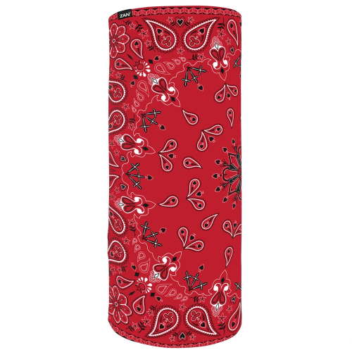 Zan Headgear - Zan Headgear Sportflex Series Motley Tube - TL106 - Red Paisley - OSFM