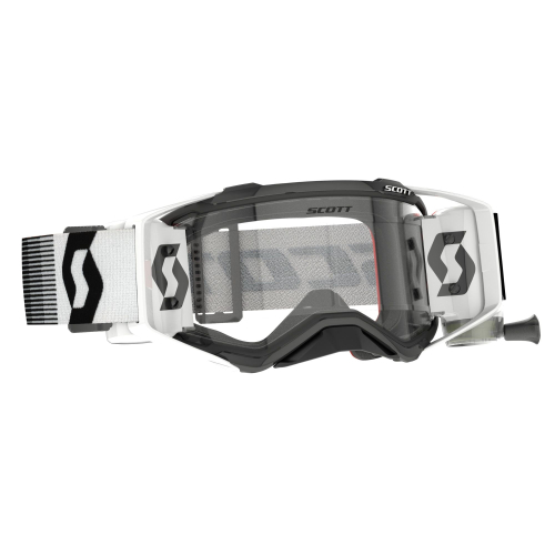 Scott USA - Scott USA Prospect Works Film System Goggles - 272822-7702113 - Black/White/Clear Works Lens - OSFM