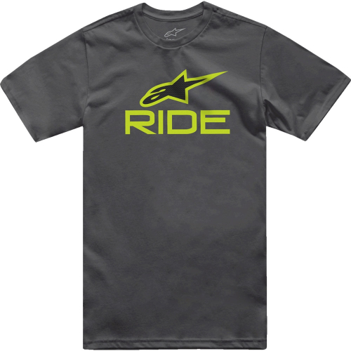 Alpinestars - Alpinestars Ride 4.0 CSF T-Shirt - 1214-73112-1845-L - Charcoal/Lime/Black - Large