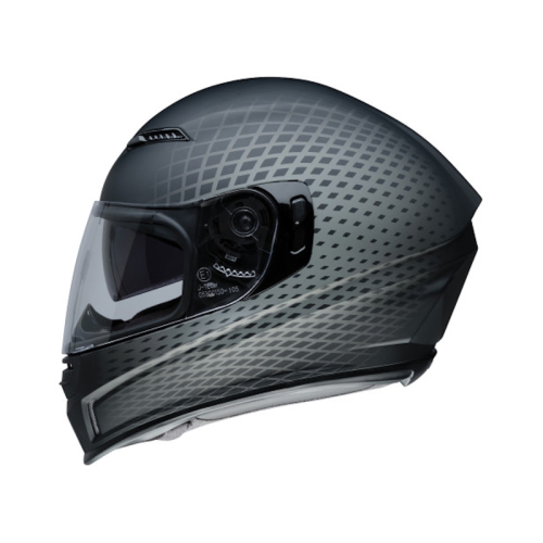 Z1R - Z1R Jackal Waveform Helmet - 0101-16148 - Gray - Small