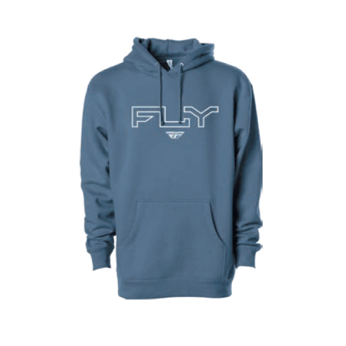 Fly Racing - Fly Racing Fly Edge Hoodie - 354-0307X - Storm Blue - X-Large