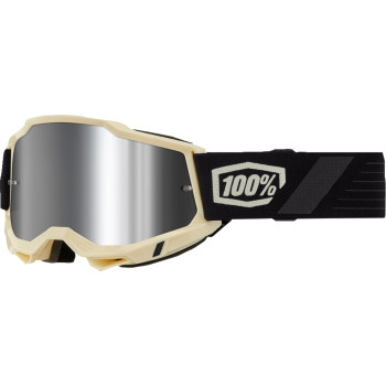 100% - 100% Accuri 2 Waystar Goggles - 50014-00036 - Waystar/Mirror Silver Lens - OSFM