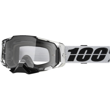 100% - 100% Armega Atac Goggles - 50004-00016 - Atac/Grey/Black/Clear Lens - OSFM