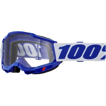 100% - 100% Accuri 2 OTG Goggles - 50018-00007 - Blue/Clear Lens - OSFM