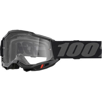 100% - 100% Accuri 2 OTG Goggles - 50018-00006 - Black/Clear Lens - OSFM