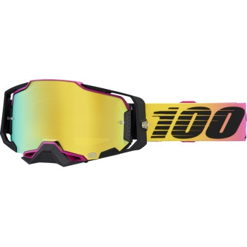 100% - 100% Armega 91 Goggles - 50005-00015 - 91/Yellow/Pink/Black/Gold Lens - OSFM