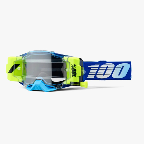 100% - 100% Armega Forecast Goggles - 50006-00003 - Royal Blue/White/Clear Lens - OSFM