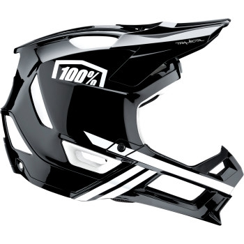 100% - 100% Trajecta Fidlock Bicycle Helmet - 80003-00006 - Black/White - Medium