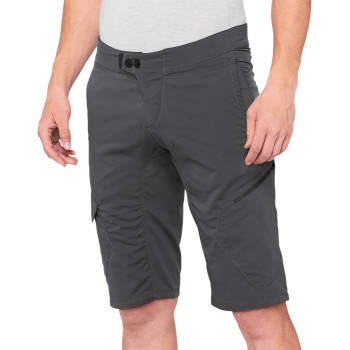 100% - 100% Ridecamp Shorts - 40029-00007 - Charcoal - 28