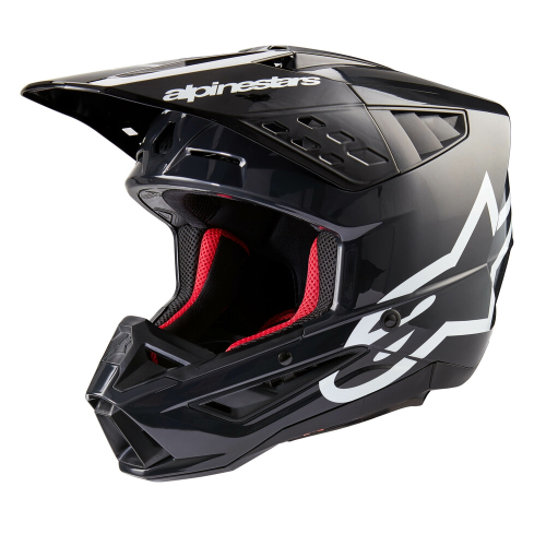 Alpinestars - Alpinestars S-M5 Corp Helmet - 8306423-9190-XL - Dark Gray Glossy - X-Large