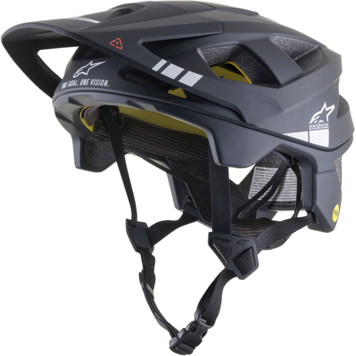 Alpinestars - Alpinestars Vector Tech Mips Helmet - 8700421-1092-LG - Black/Light Gray Matte - Large