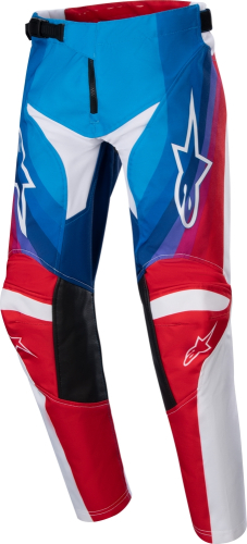 Alpinestars - Alpinestars Racer Pneuma Youth Pants - 3746924-736-26 - Blue/Mars/Red/White - 26