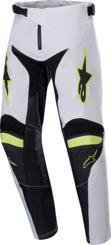 Alpinestars - Alpinestars Racer Lucent Youth Pants - 3743724-2029-26 - White/Neon Red/Yellow Fluo - 26