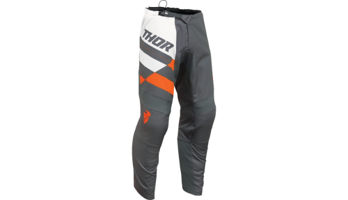 Thor - Thor Sector Checker Pants - 2901-11000 - Charcoal/Orange - 40