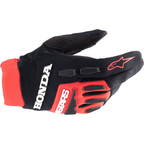 Alpinestars - Alpinestars Honda Full Bore Gloves - 3563823-3031-4XL - Bright Red/Black - 4XL