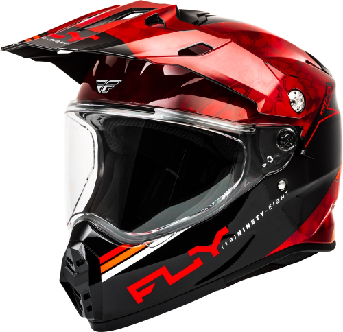 Fly Racing - Fly Racing Trekker Kryptek Conceal Helmet - 73-70292X - Red/Black - 2XL