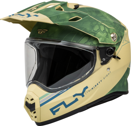 Fly Racing - Fly Racing Trekker Kryptek Conceal Helmet - 73-70282X - Matte Tan/Sage/Black - 2XL