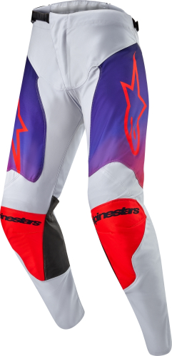 Alpinestars - Alpinestars Racer Hoen Pants - 3721324-924-32 - Light Gray/Hot Orange/Black - 32