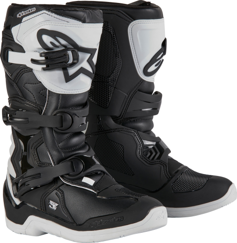 Alpinestars - Alpinestars Tech 3S Youth Boots - 2014024-21-2 - White/Black - 34