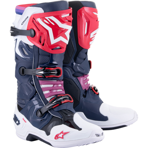 Alpinestars - Alpinestars Tech 10 Supervented Boots - 2010520-7062-8 - Rainbow - 8