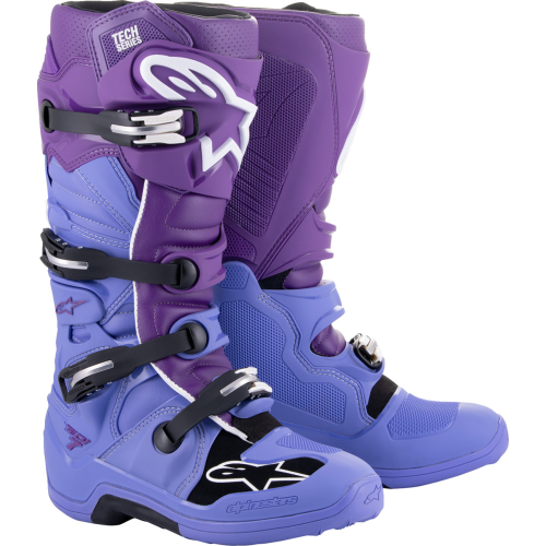 Alpinestars - Alpinestars Tech 7 Boots - 2012014-334-10 - Purple/White - 10
