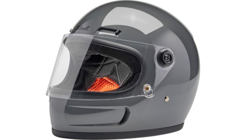 Biltwell Inc. - Biltwell Inc. Gringo SV Solid Helmet - 1006-109-501 - Gray - X-Small