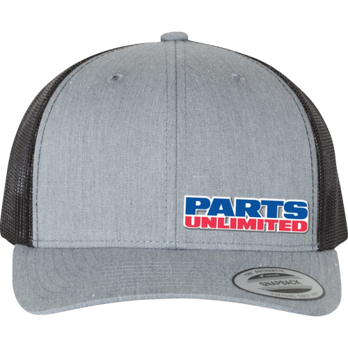 Parts Unlimited - Parts Unlimited Parts Unlimited Hat - 2501-4090 - Gray/Black - OSFM