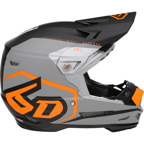 6D - 6D ATR-2 Delta Helmet - 12-3436 - Neon Orange - Medium