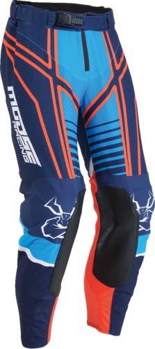 Moose Racing - Moose Racing Agroid Pants - 2901-10894 - Blue/Orange - 38