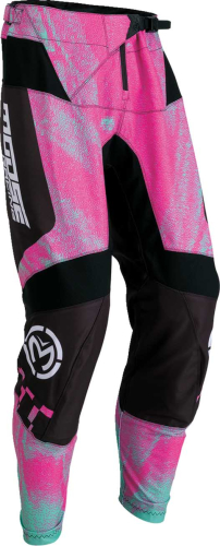 Moose Racing - Moose Racing Qualifier Pants - 2901-10810 - Pink/Teal - 38