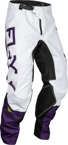 Fly Racing - Fly Racing Kinetic Reload Pants - 377-53134 - Deep Purple/White/Hi-Vis - 34
