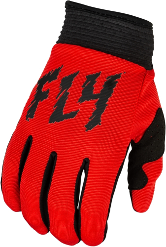 Fly Racing - Fly Racing F-16 Youth Gloves - 377-212Y2XS - Red/Black - X-Small