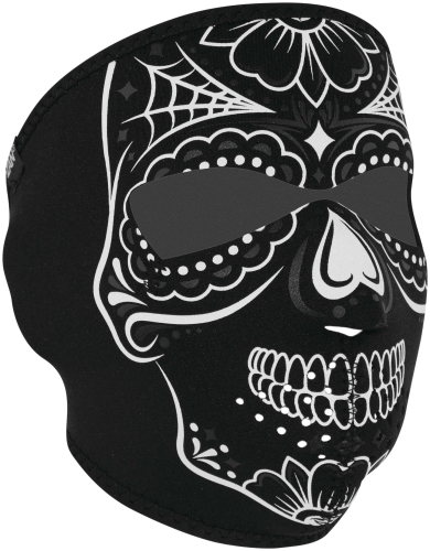 Zan Headgear - Zan Headgear Full Face Mask - WNFM028G - Calavera - OSFM