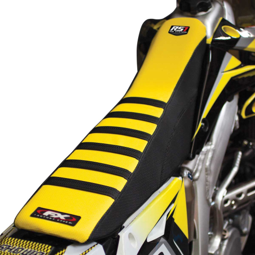Factory Effex - Factory Effex RS1 Seat Cover - Yellow Sides/Black Top/Black Ribs - 21-29432