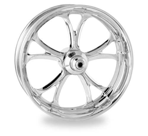 Performance Machine - Performance Machine Luxe Trike Front Wheel - 21 x 3.5in. - Chrome - 1522-7106R-LUXAM-CH