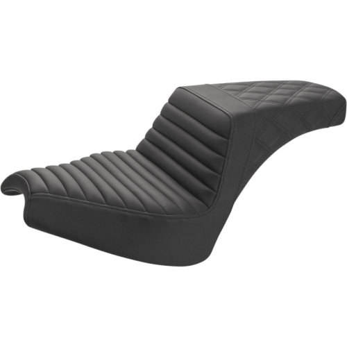Saddlemen - Saddlemen Step-Up Front TR/Rear LS Seat - Black - I21-04-176