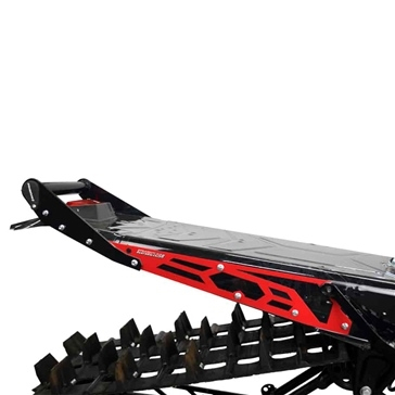 Straightline Performance - Straightline Performance Hide N Go Rear Bumper - Red/Black - 182-121-RED
