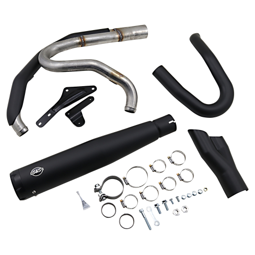 S&S Cycle - S&S Cycle Superstreet 2-into-1 Exhaust Systems - Race Only - 550-0857