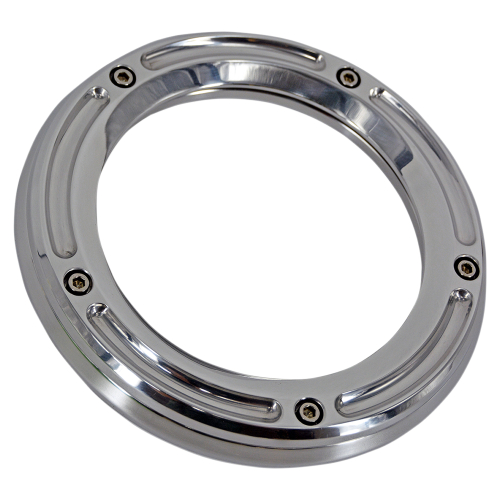 Trask Performance - Trask Performance Assault Derby Cover - Chrome - TM-0041CH