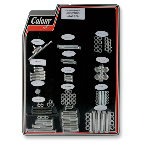 Colony - Colony Complete Stock Hardware Kit - Cadmium - 8315 CAD