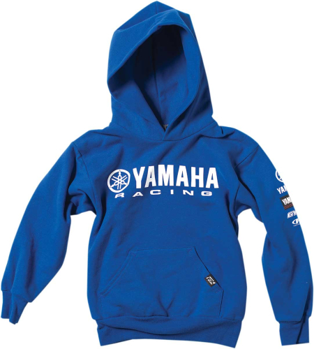 Factory Effex - Factory Effex Yamaha Racing Youth Hoody - 19-83234 - Blue - Large